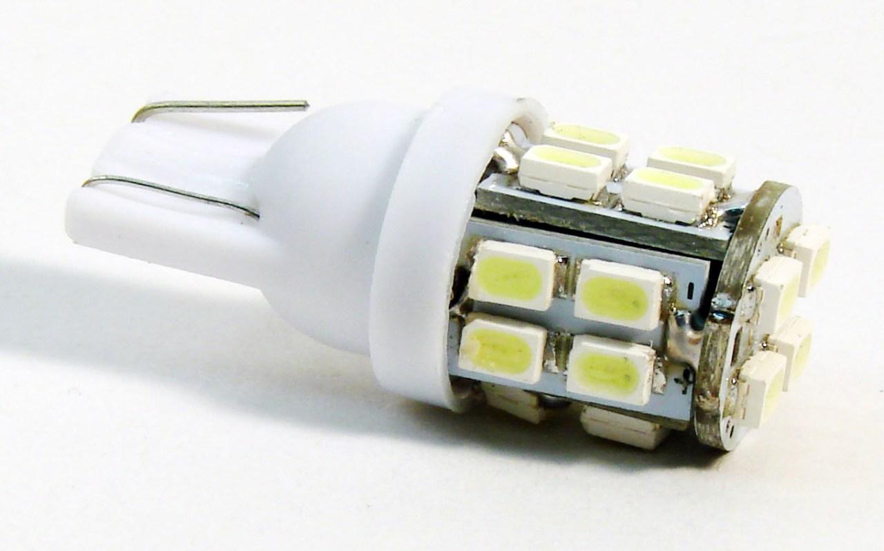   20 LED (. ) SMD T10 W5W Wedge Car Light Bulb