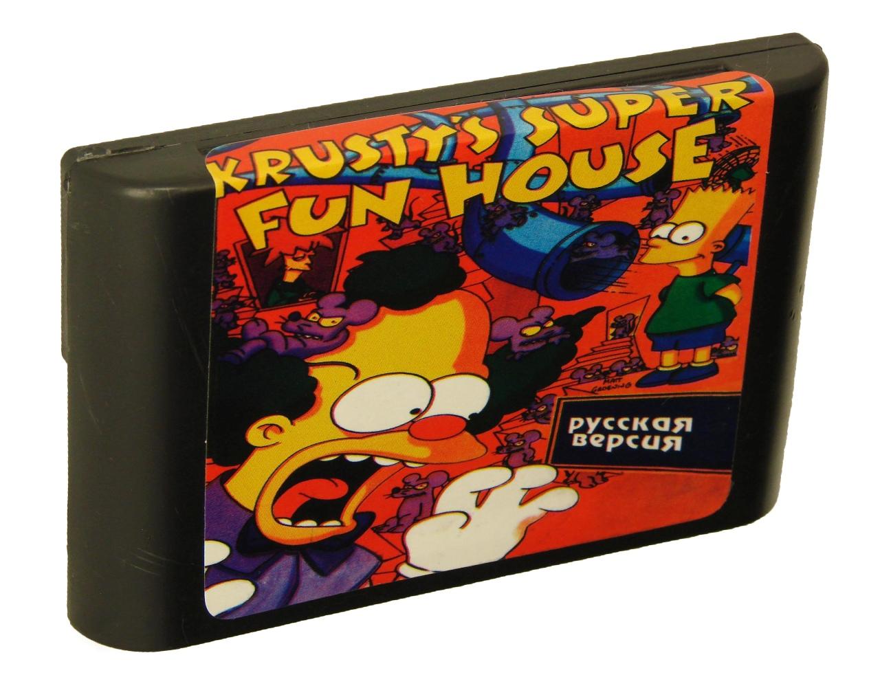  Sega Krustys Super Funhouse (Sega)