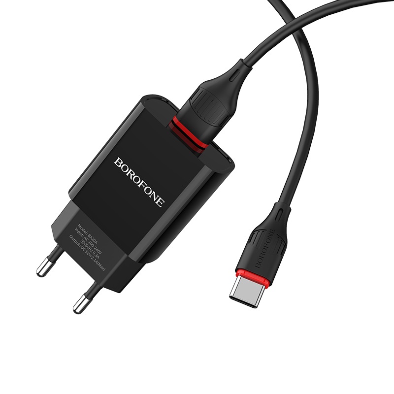     220V USB "Borofone" BA20A 5 2,1